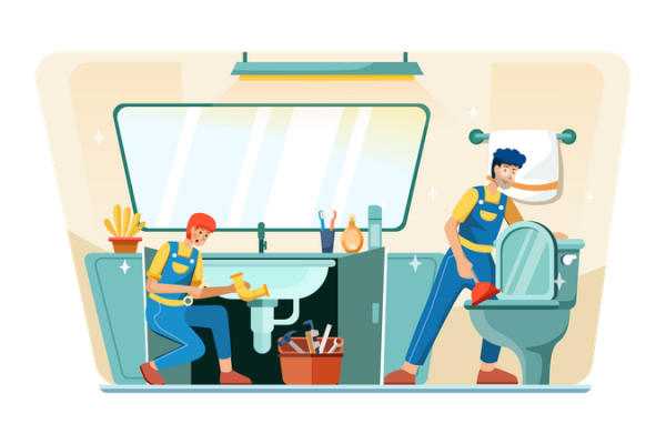 plumbers-repairing-pipe-and-cleaning-toilet-2923088-2430759 plumbers-repairing-pipe-and-cleaning-toilet-2923088-2430759